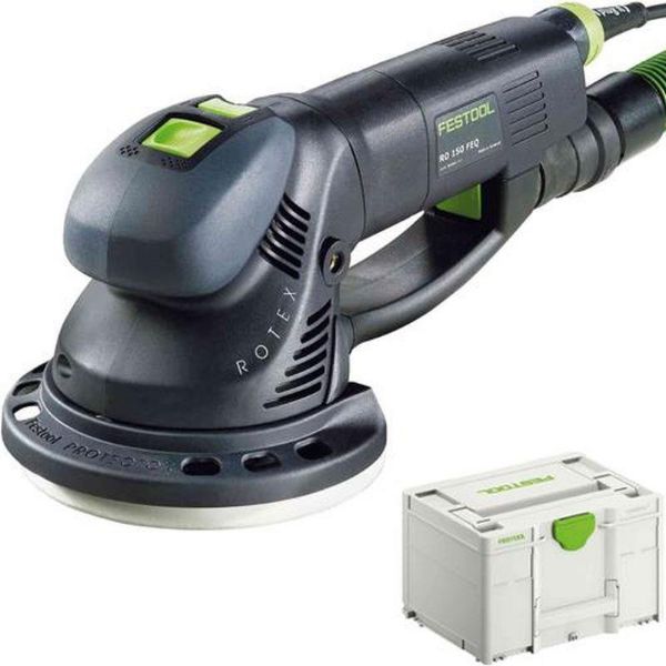 Picture of FESTOOL RO 150 FEQ-PLUS GB 240V
GEARED ROTEX ECCENTRIC SANDER