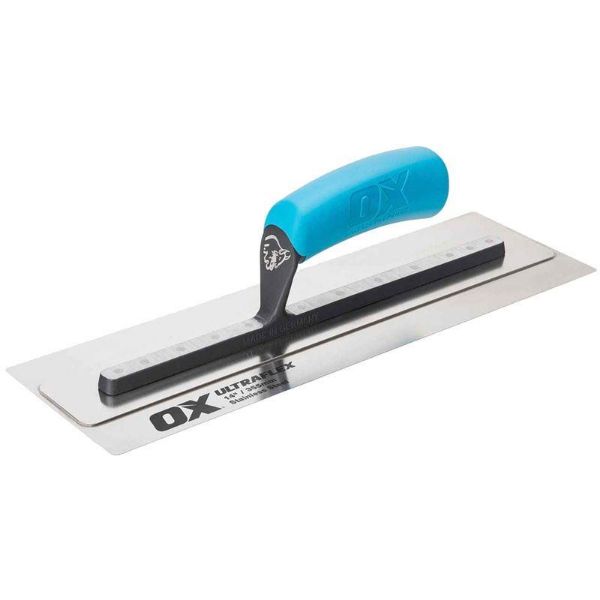 Picture of Ox Tools OX-P530114 Ox Pro Ultraflex Finishing Trowel 14In / 355 X 110 Mm