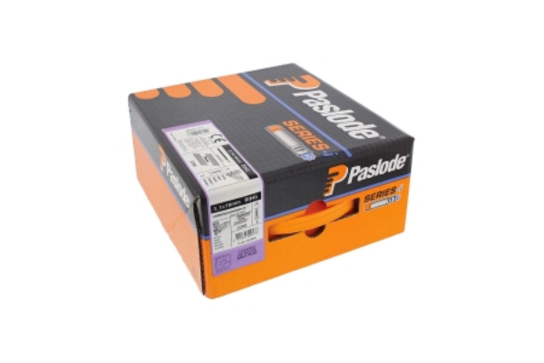 Picture of Paslode 141072 IM360 3.1mm x 75mm Galvanised Nails - Pack of 2200 & 2 Fuel Cells