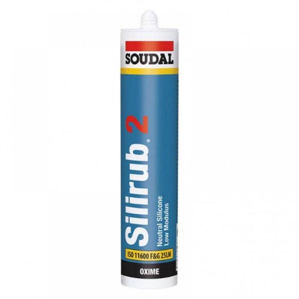 Picture of Soudal 102422 Silirub 2 Grey 300ml