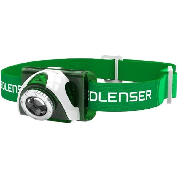 Picture of Ledlenser SEO3 LED Head Torch - Green