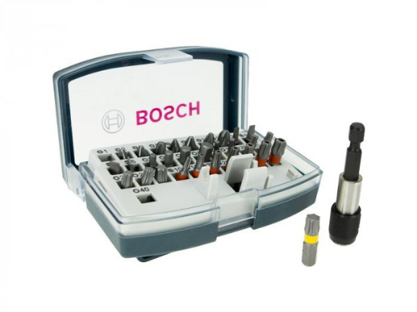 Picture of Bosch 32-Piece Extra-Hard Screwdriver Bit Set (1/4" Hex)