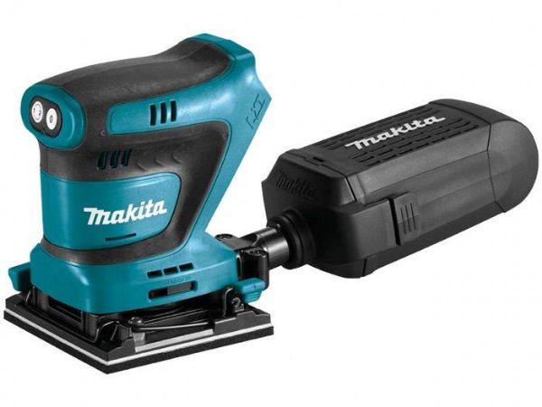 Picture of MAKITA  DBO480Z FINISHING SANDER (HOOK & LOOP OR CLAMP)
PALM SANDER HOOK AND LOOP