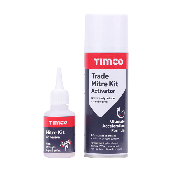Picture of Timco Trade Instant Bond Mitre Kit 200ml / 50g