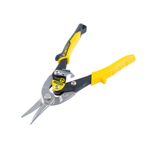 Picture of Stanley Yellow Aviation Snips Straight Cut 250mm (10in)