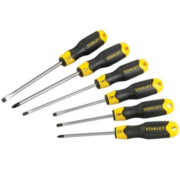 Picture of Stanley Cushion Grip Screwdriver Set, 6 Piece