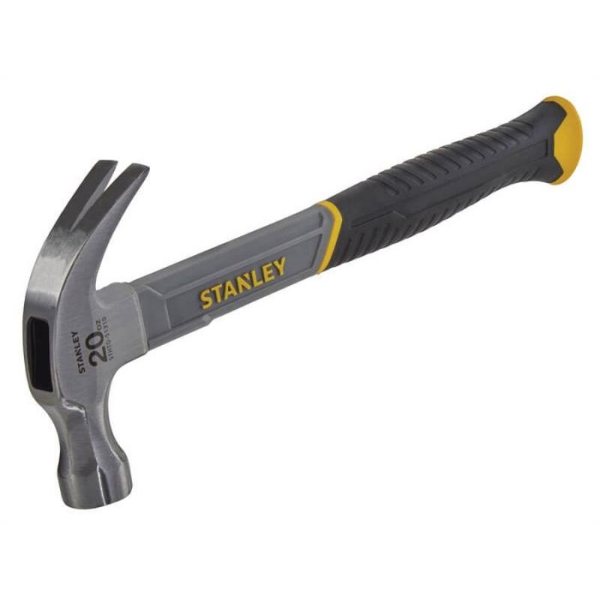 Picture of Stanley Curved Claw Hammer Fibreglass Shaft 570g (20oz)