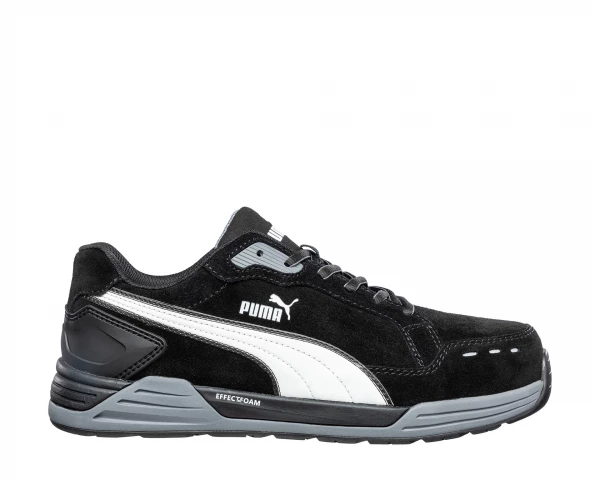 Picture of Puma Airtwist Black Low Safety Trainer  Size 7
