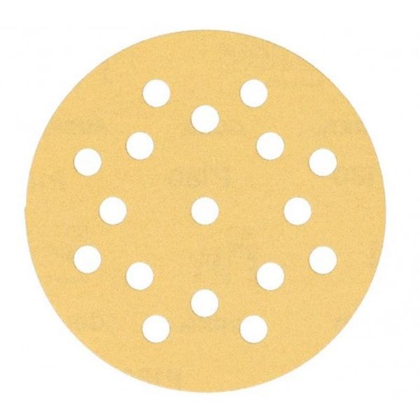 Picture of Mirka Gold Grip  125MM17 Hole 60G Sanding Disc