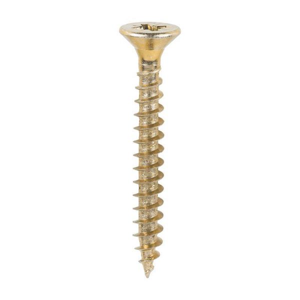 Picture of TIMco Solo Woodscrew PZ3 CSK - ZYP 6.0 x 50, Pack of 200