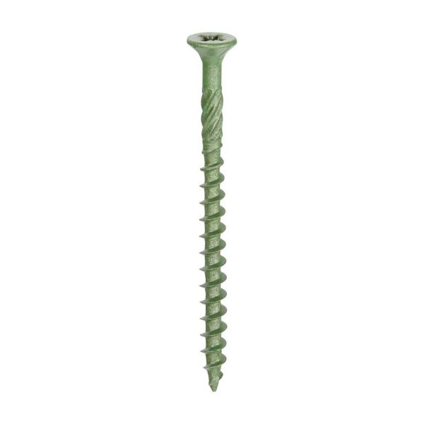 Picture of 4.5 x 60mm Decking Screws - PZ - Double Countersunk - Exterior - Green Box 200