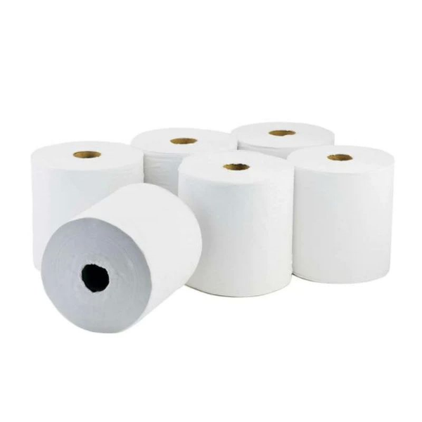 Picture of White Centrefeed Rolls 2ply 150m 6 Pack