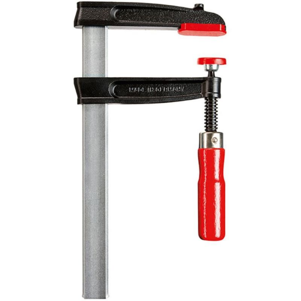 Picture of Bessey TGRC20B8 Malleable Cast Iron Wooden Handle Screw Clamp - 80mm Throat 200/80