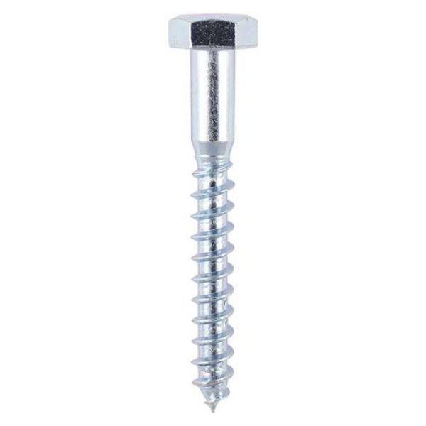 Picture of 8 X 100MM Hex Head Heavy Duty Coachscrew Pack of 50