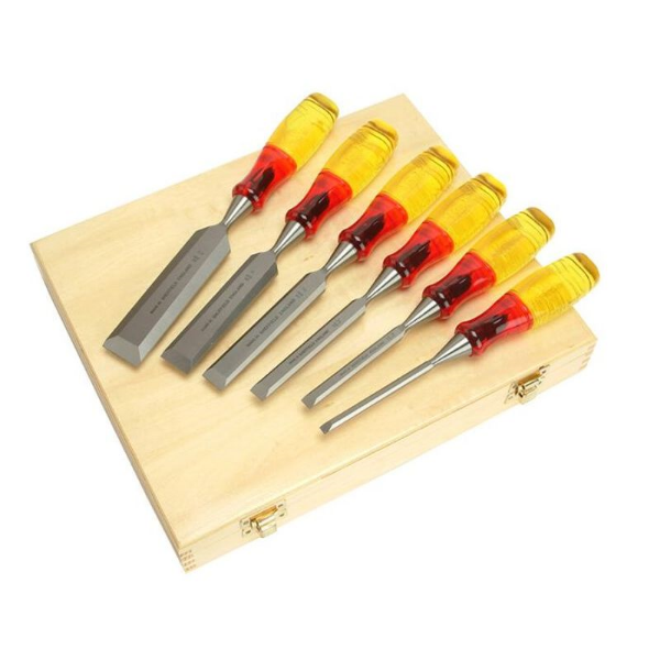 Picture of Marples M373 Splitproof Bevel Edge Chisel Set - 6pc