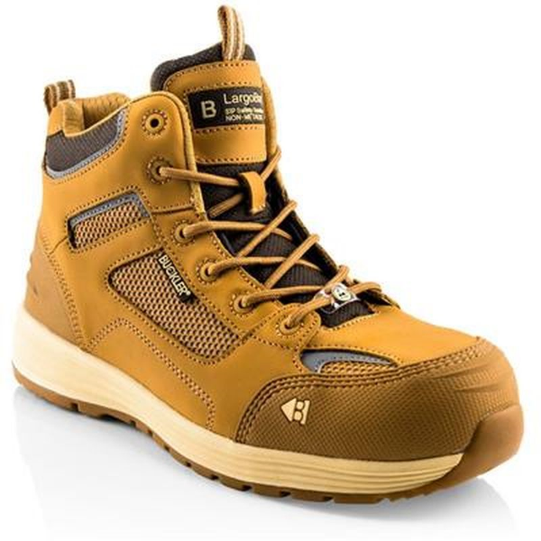 Picture of Buckler Largo Bay Safety Boot S1P HRO SRC - Honey Size 7