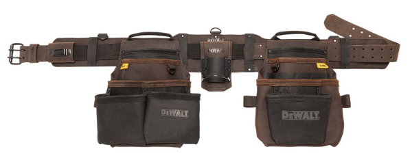 Picture of Dewalt DWST50112 Pro Leather Tool Rig - Nubuck Brown