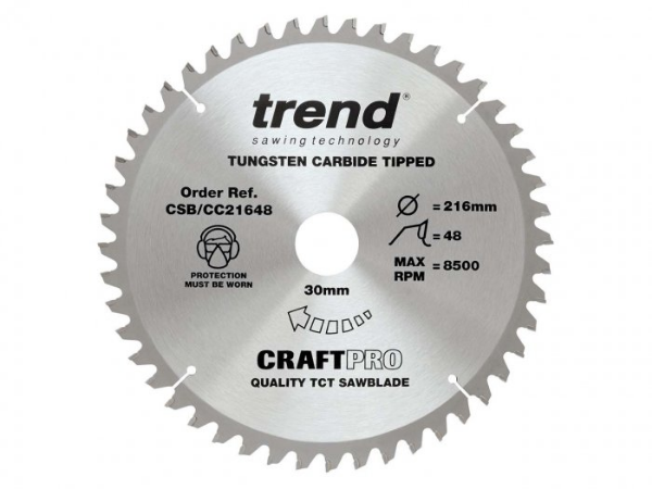 Picture of Trend Craft Saw Blade for Wood
48T