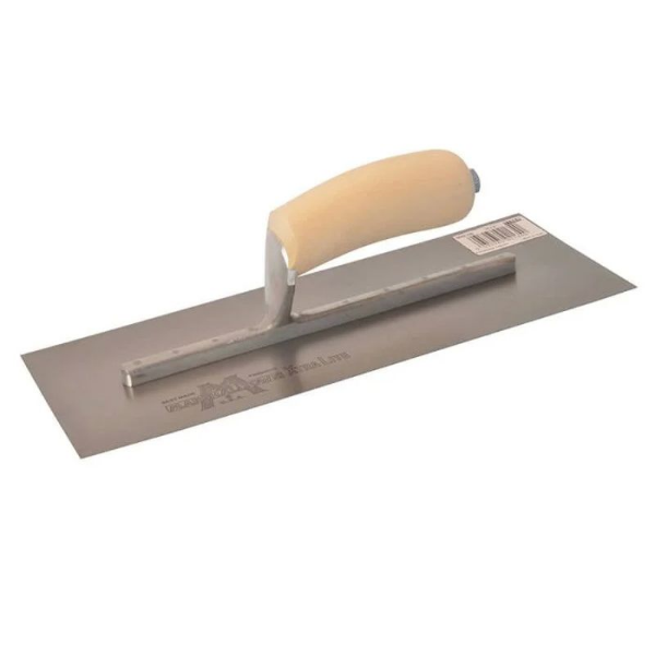 Picture of Marshalltown MXS13 Wooden Handle Plasterer's Finishing Trowel 13 x 5in