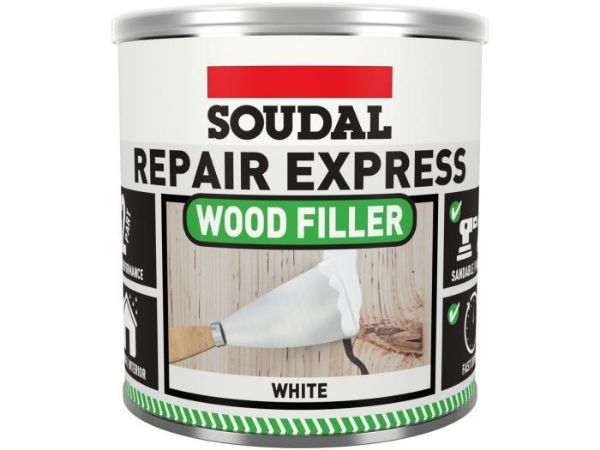 Picture of Soudal Repair Express 2 Part High Performance Wood Filler - White