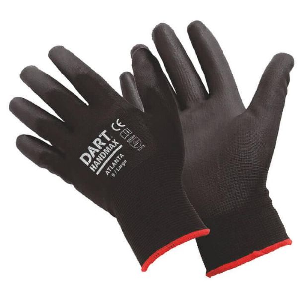 Picture of Atlanta Black PU Glove Large