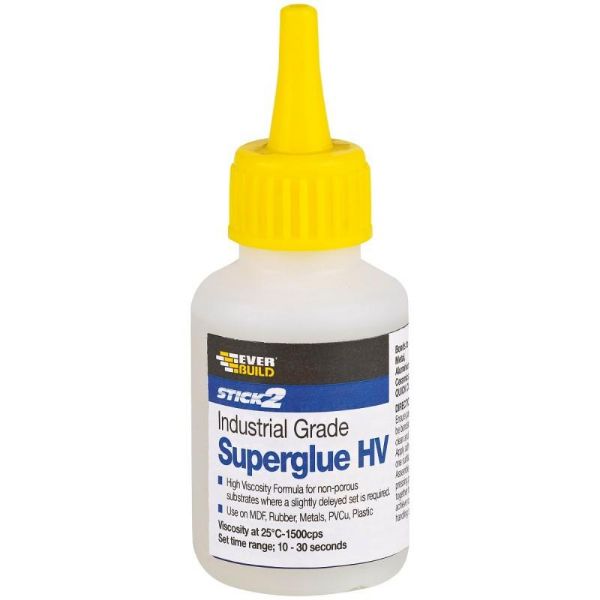 Picture of Everbuild Industrial Superglue - High Viscosity - Clear