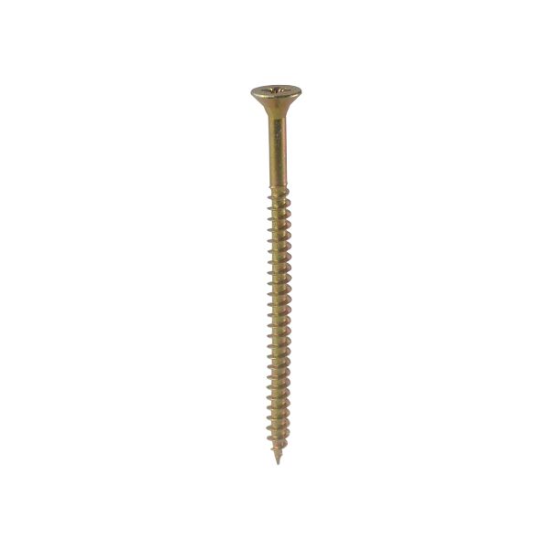 Picture of 6.0 X 90 Chipboard Woodscrew PZ3 CSK ZYP Box 100  