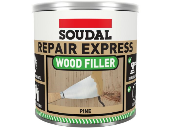 Picture of Soudal Repair Express 2 Part High Performance Wood Filler - Pine 1.5kg