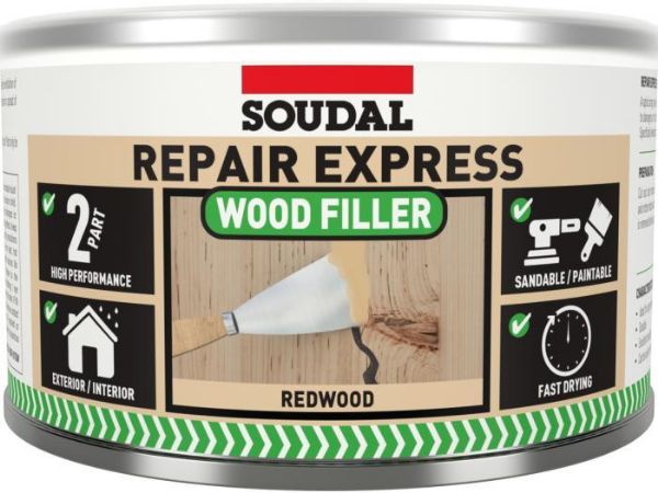 Picture of Soudal Repair Express 2 Part High Performance Wood Filler - Redwood