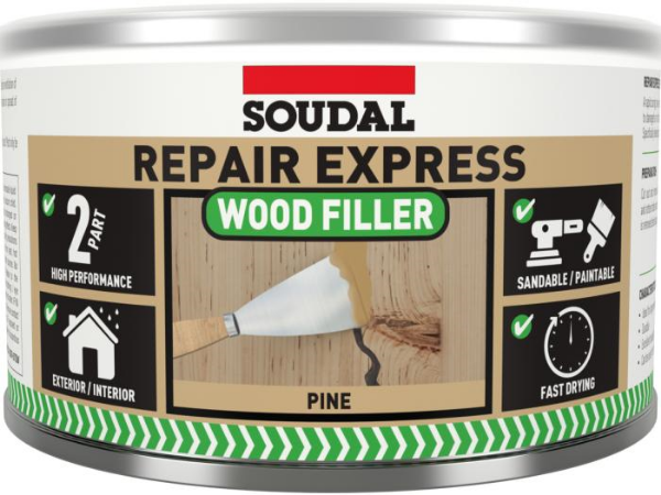 Picture of Soudal Repair Express 2 Part High Performance Wood Filler - Pine 500gm
