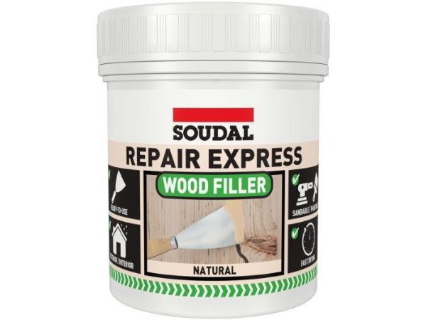 Picture of Soudal Repair Express 1 Part Multi Purpose Wood Filler - Natural