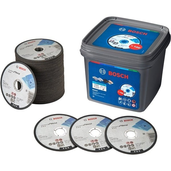 Picture of Bosch cutting discs Standard for Metal straight cutting 115x1x22.23mm