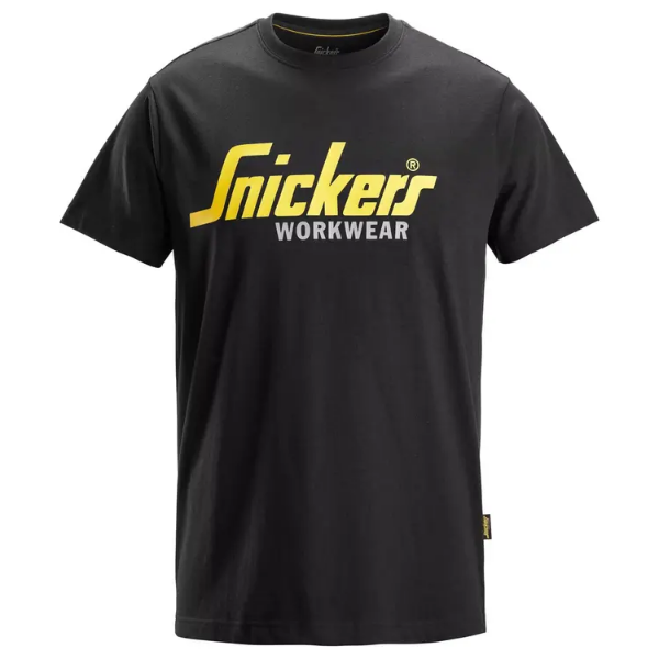 Picture of Snickers Classic Logo T-Shirt - Black XL