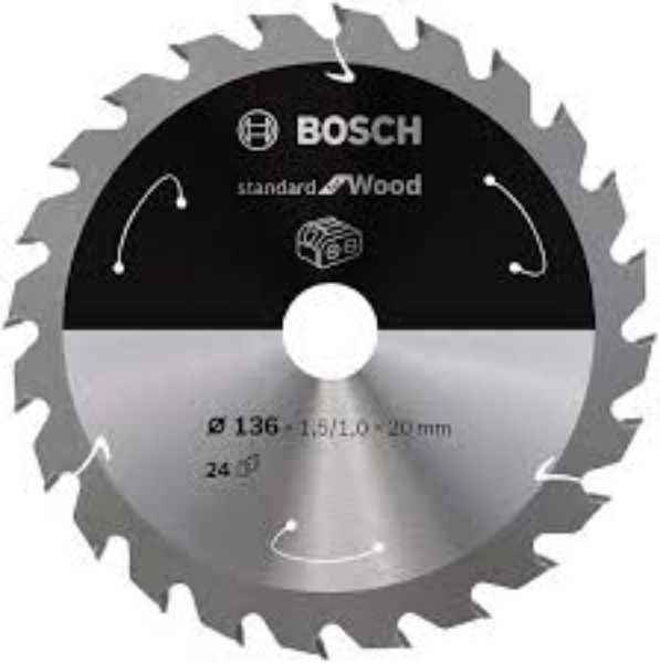 Picture of BOSCH CORDLESS SAW BLADE - 136 X 20 X 24T