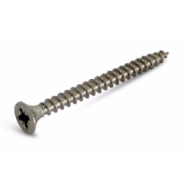 Picture of 4.0 x 30 Chipboard Woodscrew PZ2 CSK Stainless Steel - Box 500