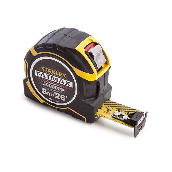 Picture of Stanley FatMax Autolock Pocket Tape 8m/26ft (Width 32mm)