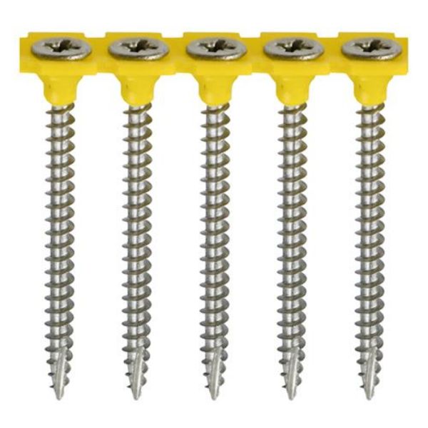 Picture of Collated Stainless Chipboard Screws - 4.0 x 40mm - PH2 