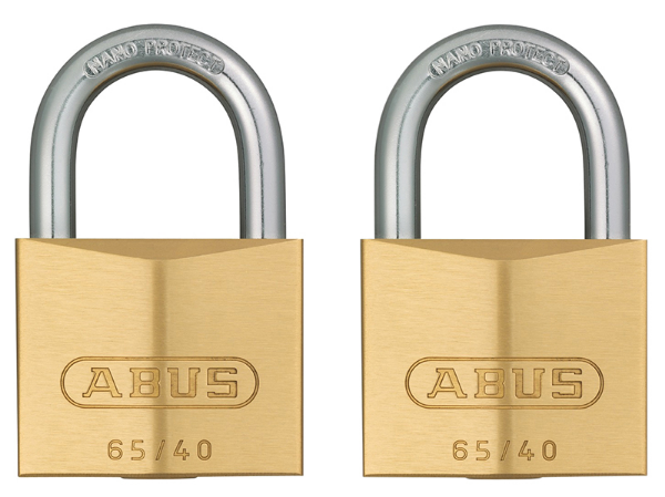 Picture of Abus 6540TC Brass Padlock Twin Carded