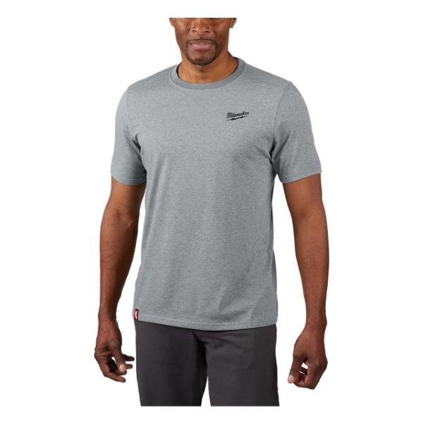 Picture of Milwaukee Hybrid T-Shirt - Short Sleeve - Grey Medium