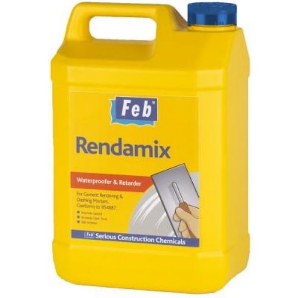 Picture of Feb Rendamix Waterproofer & Retarder - Amber