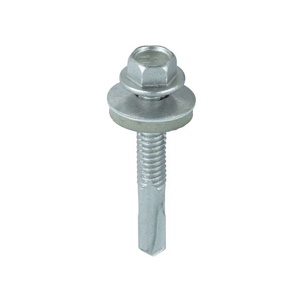 Picture of Tekscrew Hex Head Heavy - Bonded Washer - Exterior Coating (500hr) 5.5 x 38 Box 100