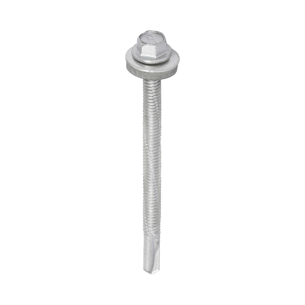 Picture of Tekscrew Hex Head Heavy - Bonded Washer - Exterior Coating (500hr) 5.5 x 85 Box 100