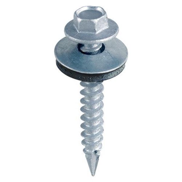 Picture of Tekscrew Hex Head - 6.3 x 25mm - Slash Point - Zinc