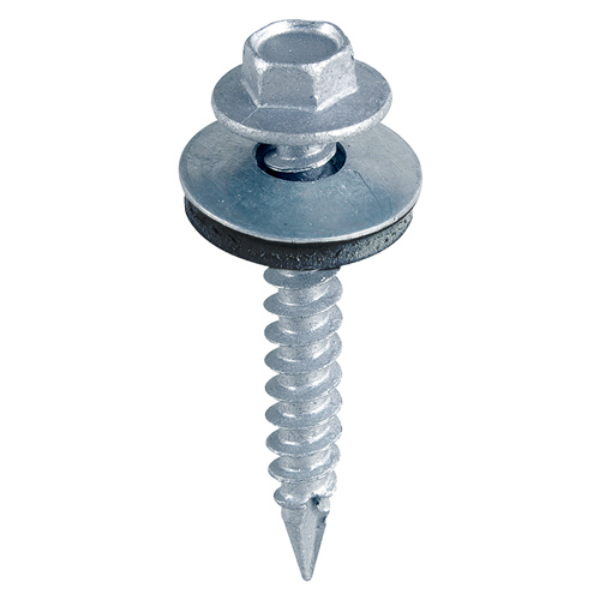 Picture of Tekscrew Hex Head Slash Point - Zinc 6.3 x 25 Box 200