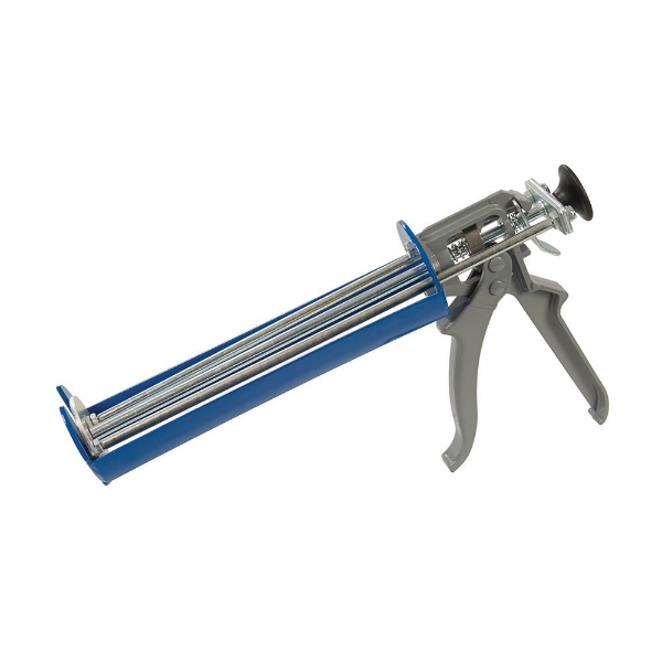 Picture of Silverline Resin Applicator Gun - Blue/Grey For 380ml Co-Axial Cartridges