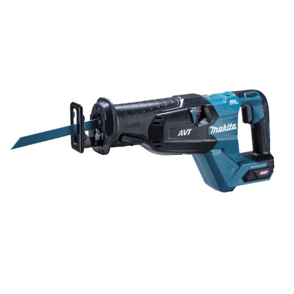 Picture of MAKITA  JR002GZ 40VMAX RECIPROCATING SAW (AVT)
NAKED MACHINE ANTI VIBE
40 VOLT MAX SDS ROTARY HAMMER