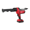 Picture of Milwaukee C18PCG310C-201B 310ml Caulk Gun c/w 2x2amp Batteries,1xM12-18FC Charger and Carry Bag