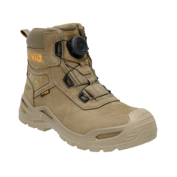 Picture of Dewalt Lander Boa Close Safety Boot - Stone - Size 6 - S7 HRO FO SC LG 