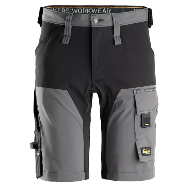 Picture of Snickers 4-way Stretch Shorts - Steel Grey/Black 33"