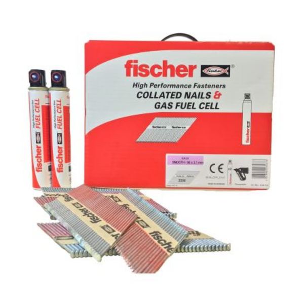 Picture of Fischer Semi Ring Nail Pack inc 2 Gas Cells